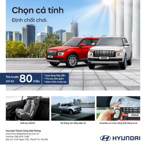 HYUNDAI VENUE – CHỌN CÁ TÍNH, ĐỊNH CHẤT CHƠI 17