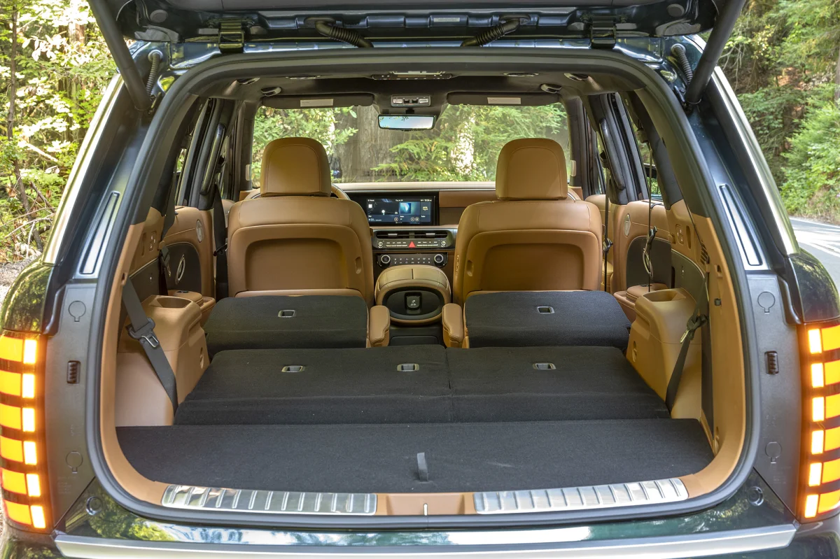 không gian nội thất Palisade hybrid 2026